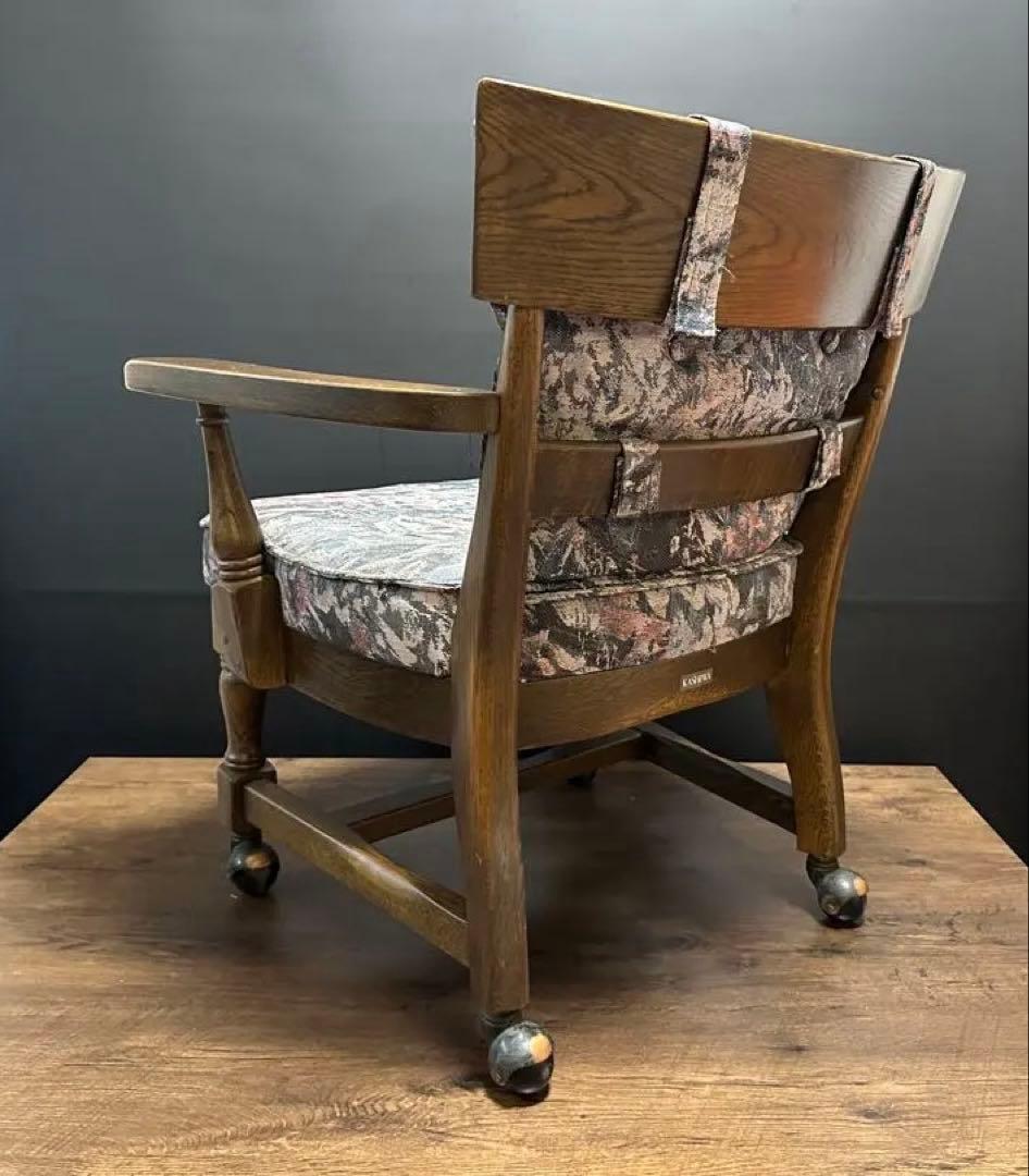 はなはな　柏木工　ウィルダネス　K121 キャスター付　2脚