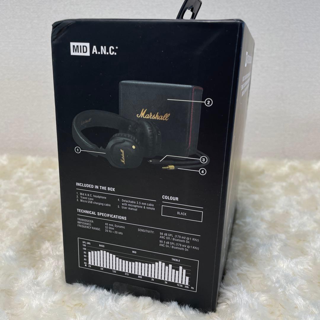 Marshall　MID A.N.C.（アクティブ　ノイズ　キャンセリング）