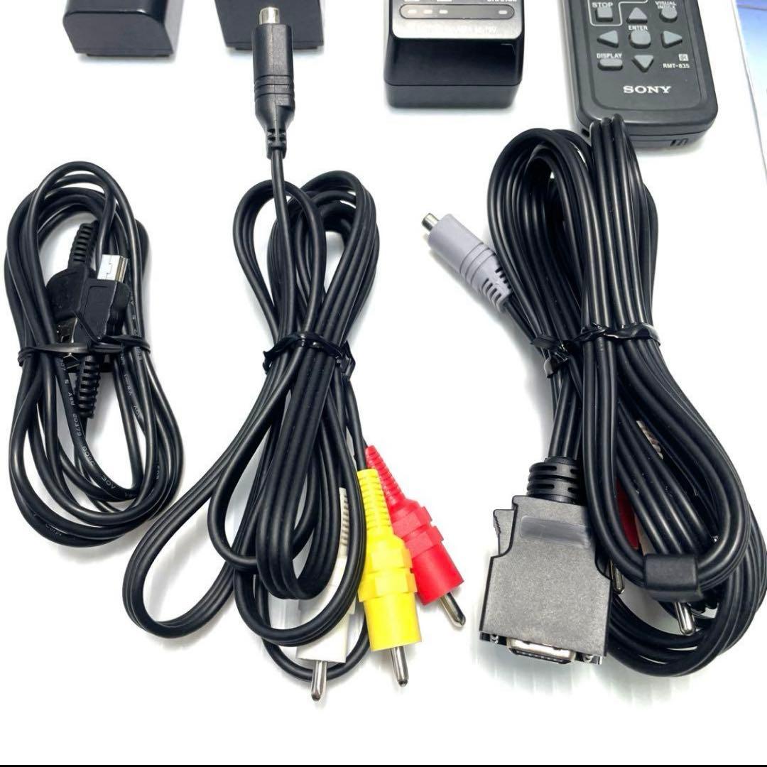 美品 SONY handycam HDR-CX550V ACC-TCV7