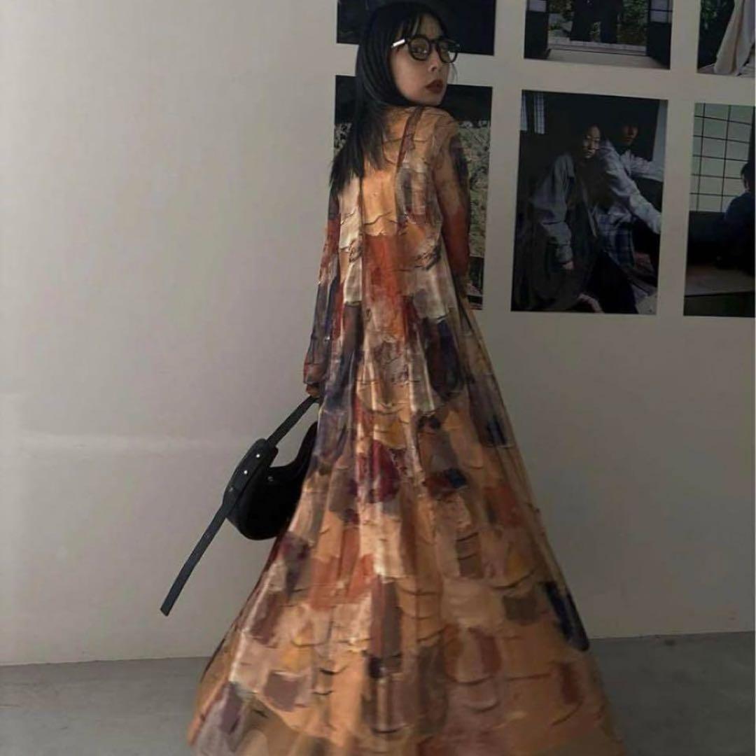 ワンピース AMERI UND GYPSUM ART DRESS