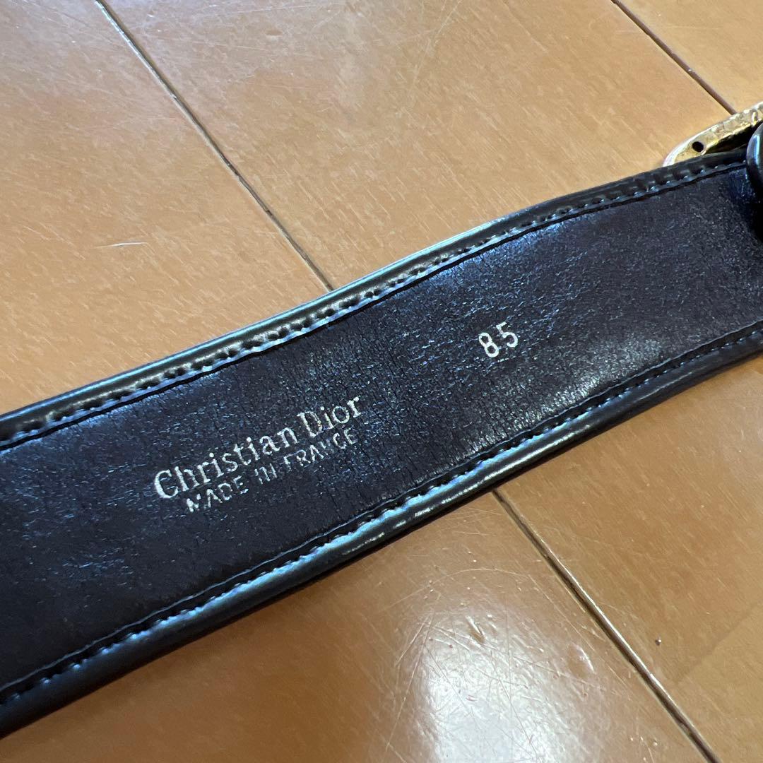 クリスチャンディオール　ベルト　トロッター柄