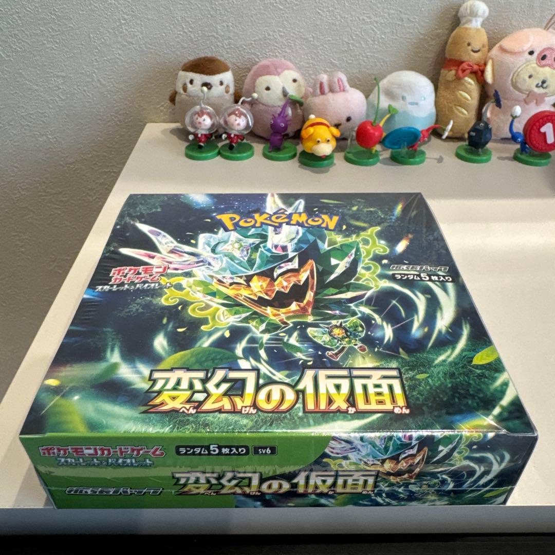【シュリンク付き】ポケモンカードゲーム 変幻の仮面 1BOX