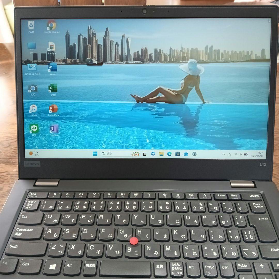 美品 Lenovo ThinkPad L13 第10世代 i5