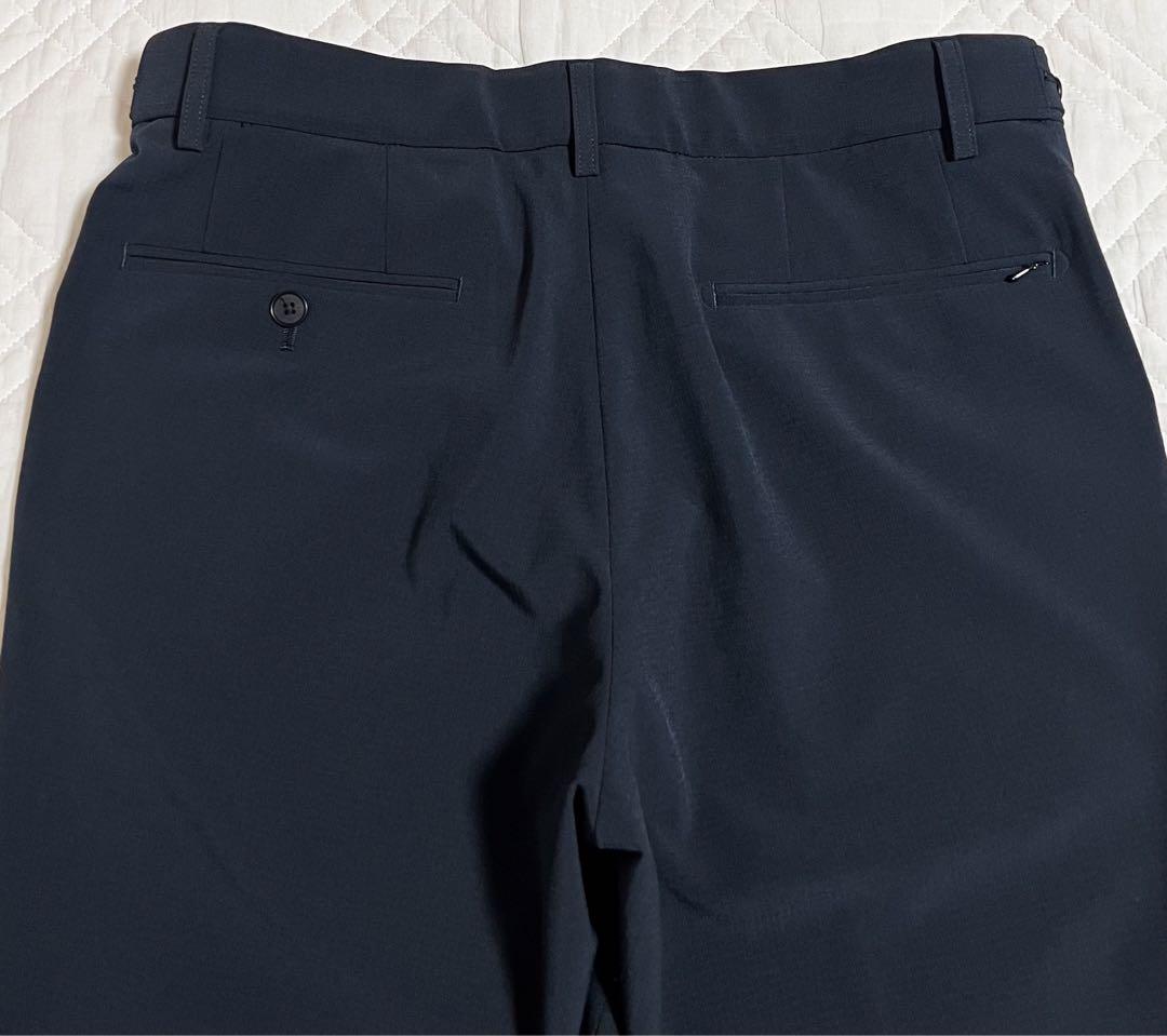 新品 タグ付き DESCENTE スーツ クールマックス ブルー 織柄 A5