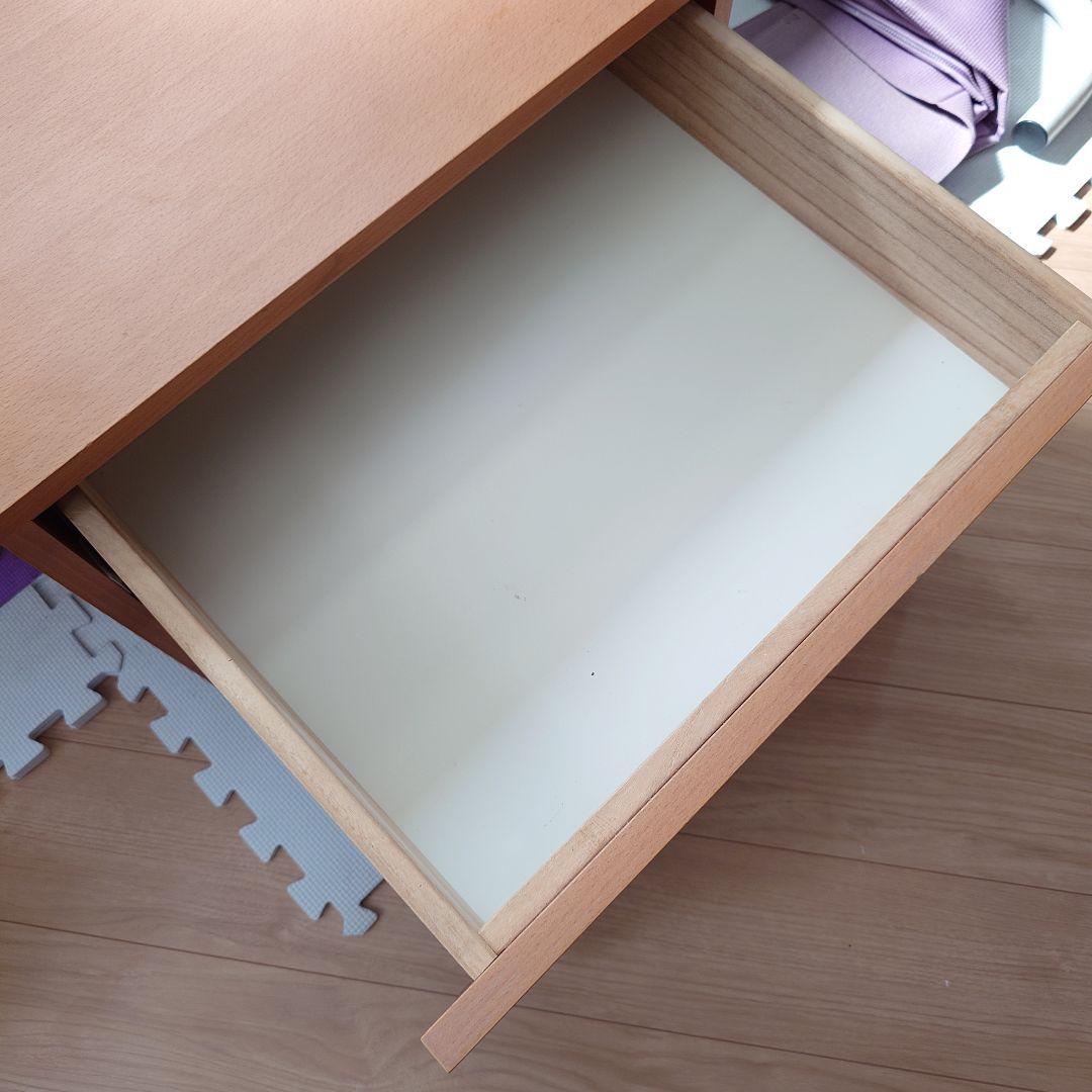 配送料込無印良品 ブナ材2段ローチェスト 幅560×奥行445×高さ370 廃盤