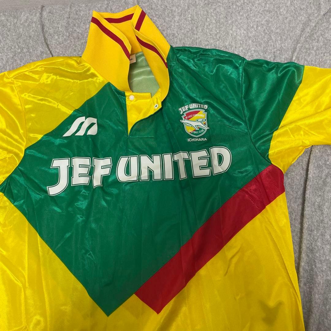 希少　価格変更　激レア　JEF UNITED ユニホーム Mizuno L
