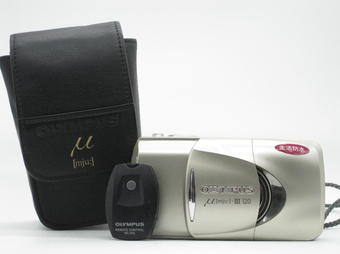 【美品✨完動品】OLYMPUS μ ｍju［ミュー］Ⅲ120