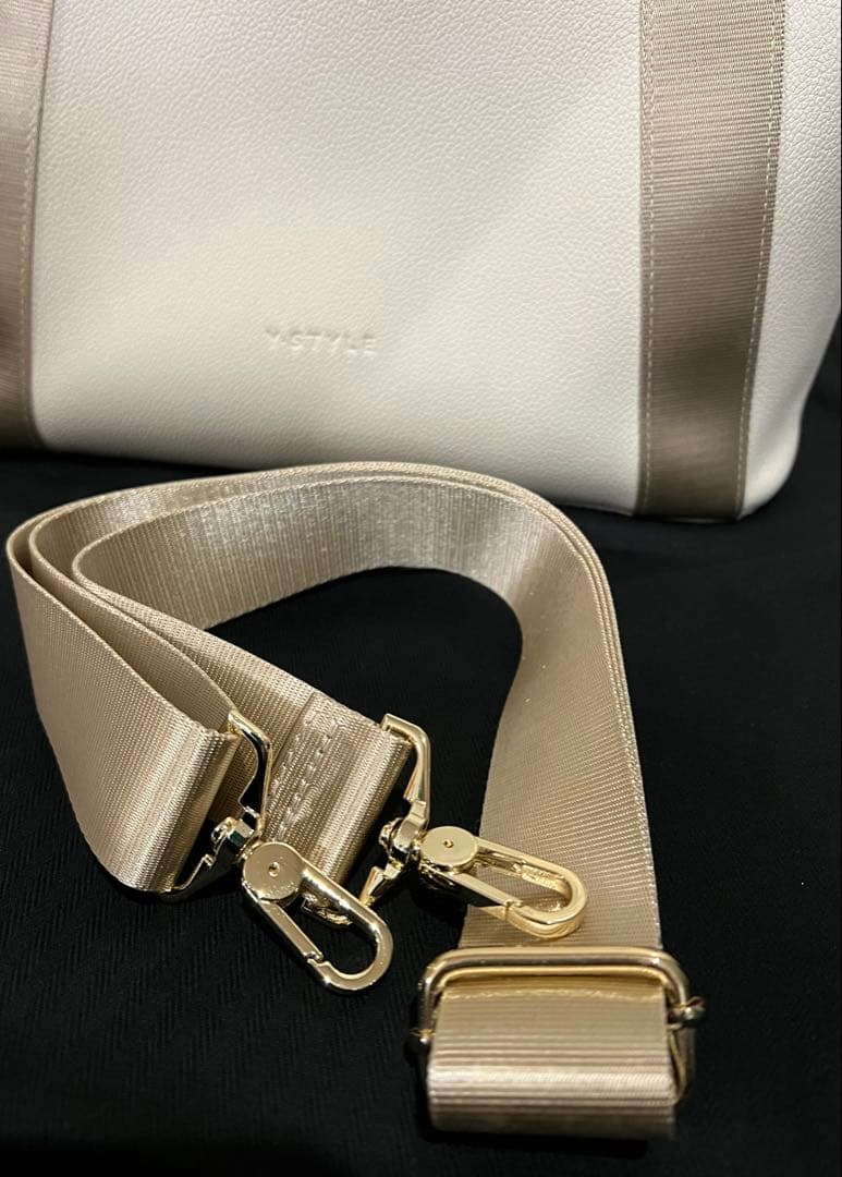 Y-STYLE 魔法の収納トートバッグ Mサイズ　ホワイト