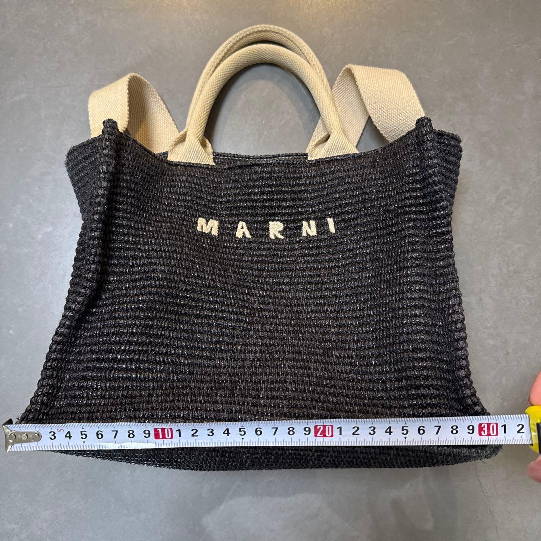 MARNI ミディアムバスケット トートバッグ カゴバッグ