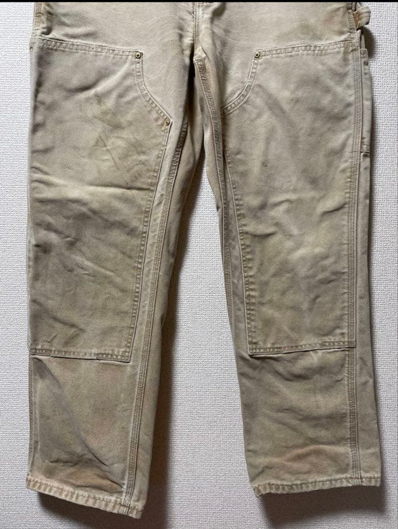 メキシコ製 Carhartt カーハート ダブルニー ダック生地 ワークパンツ