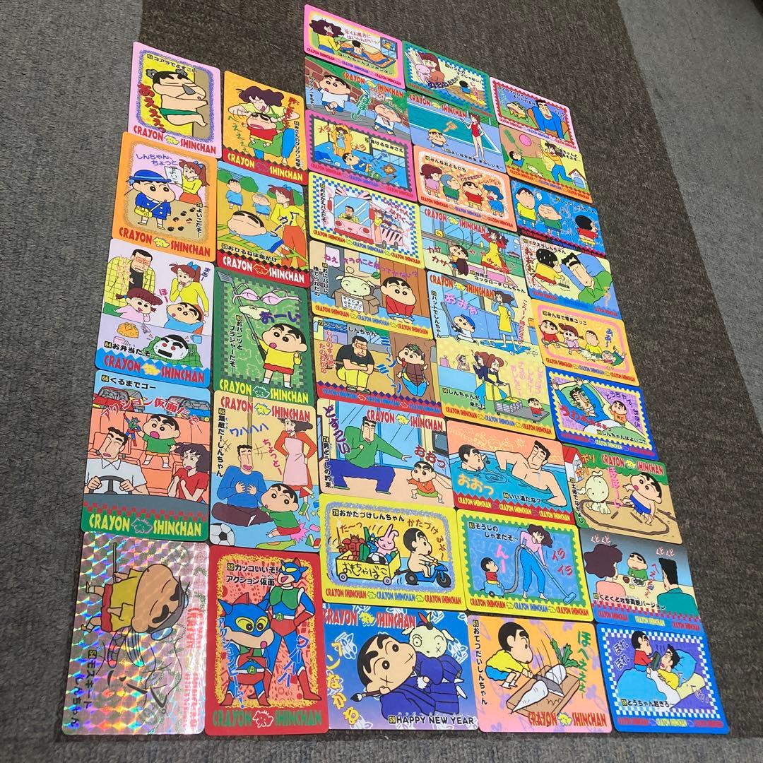 カードダス　クレヨンしんちゃん　アクション仮面　バンダイ1993