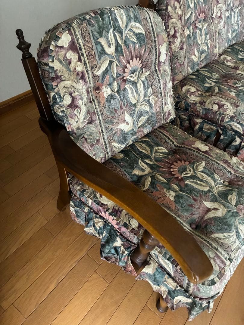 飛騨産業　キツツキ　穂高　トリプルソファ　三人掛け　チェア　セパレート