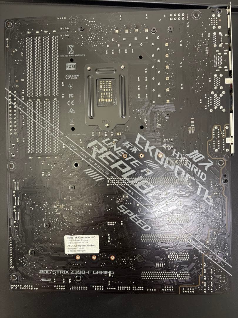 ROG STRIX Z390-F GAMING マザーボード