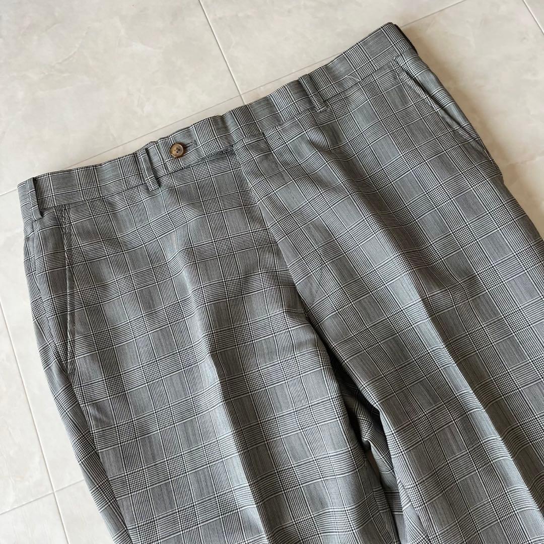 仕立良✨MAISON Re:TAILOR グレンチェック3Pスーツ グレーL