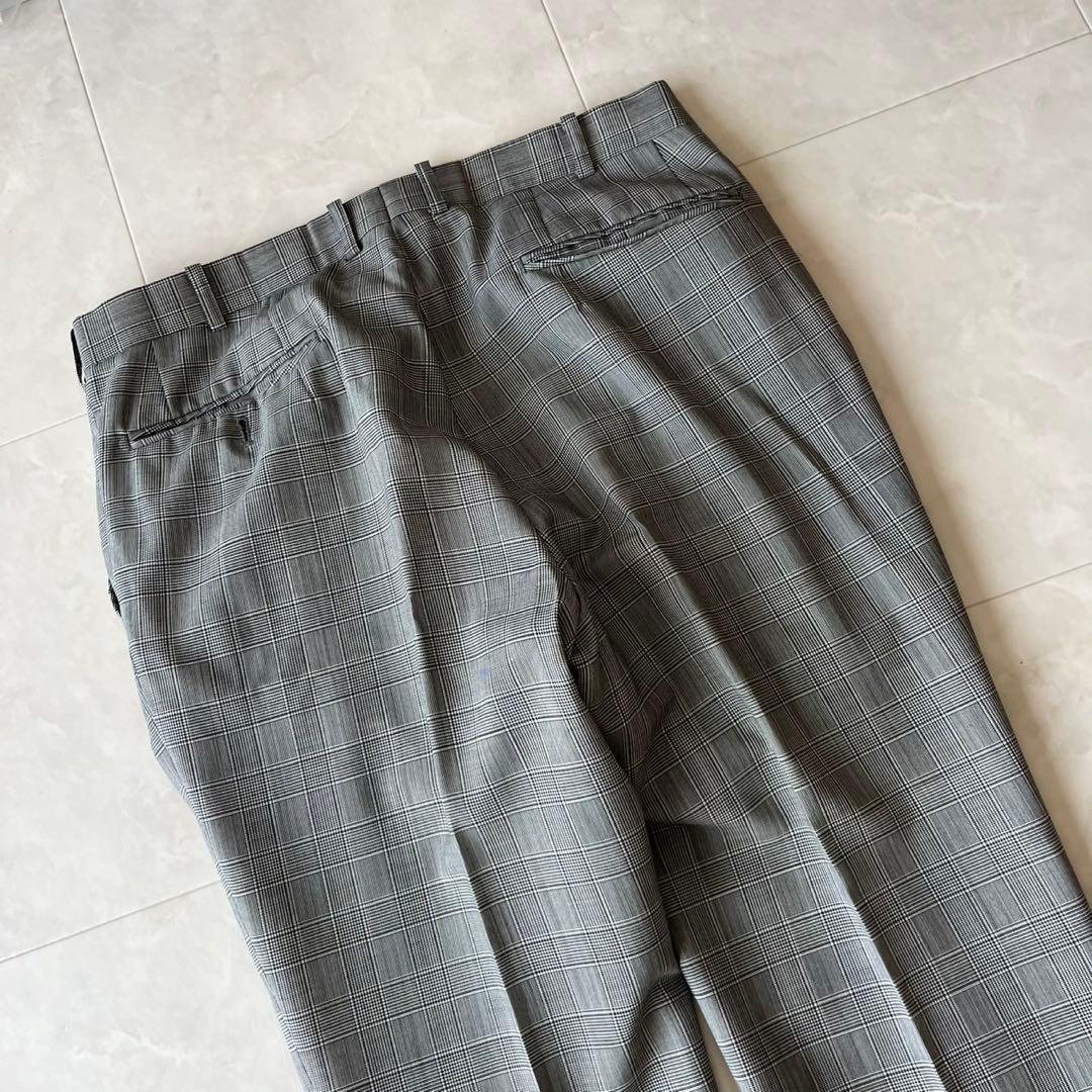 仕立良✨MAISON Re:TAILOR グレンチェック3Pスーツ グレーL
