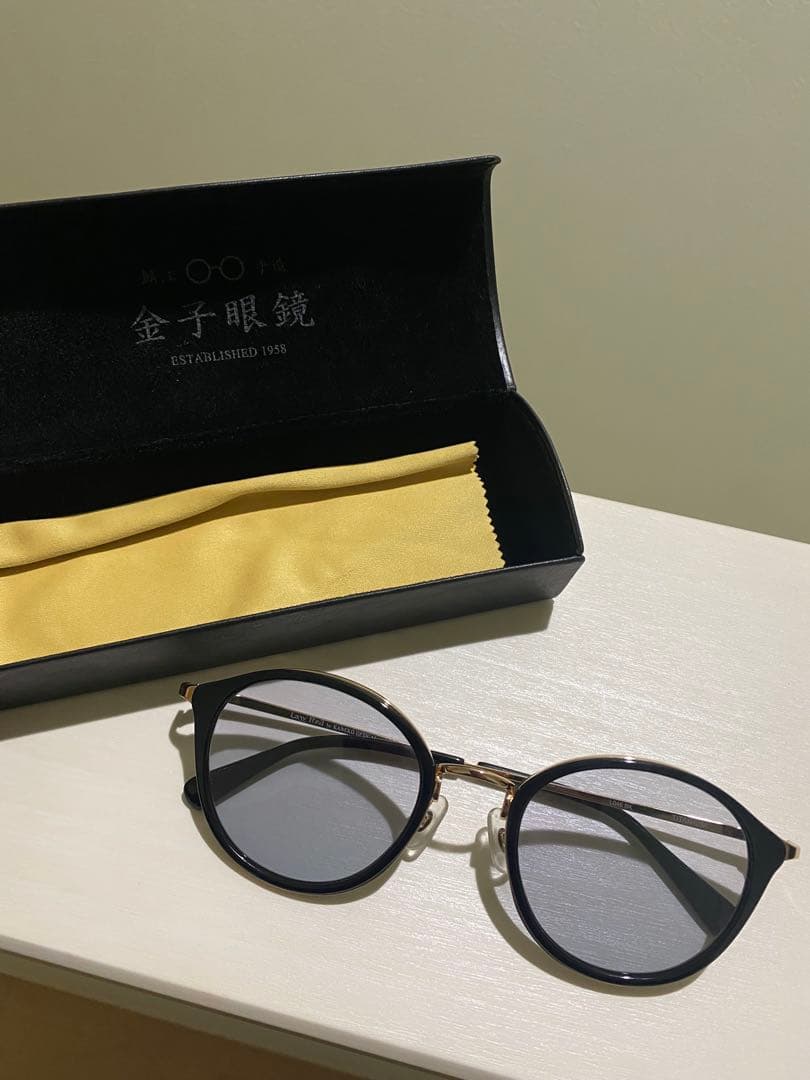 金子眼鏡 サングラス　レンズグレー　L046 レンズ付き