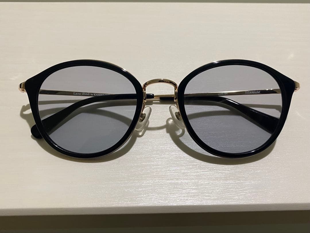 金子眼鏡 サングラス　レンズグレー　L046 レンズ付き