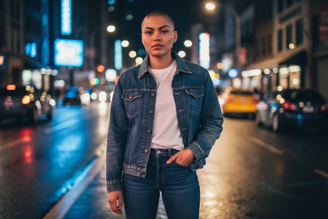 YWrangler 124MJ デニムジャケット 40 三角タグ