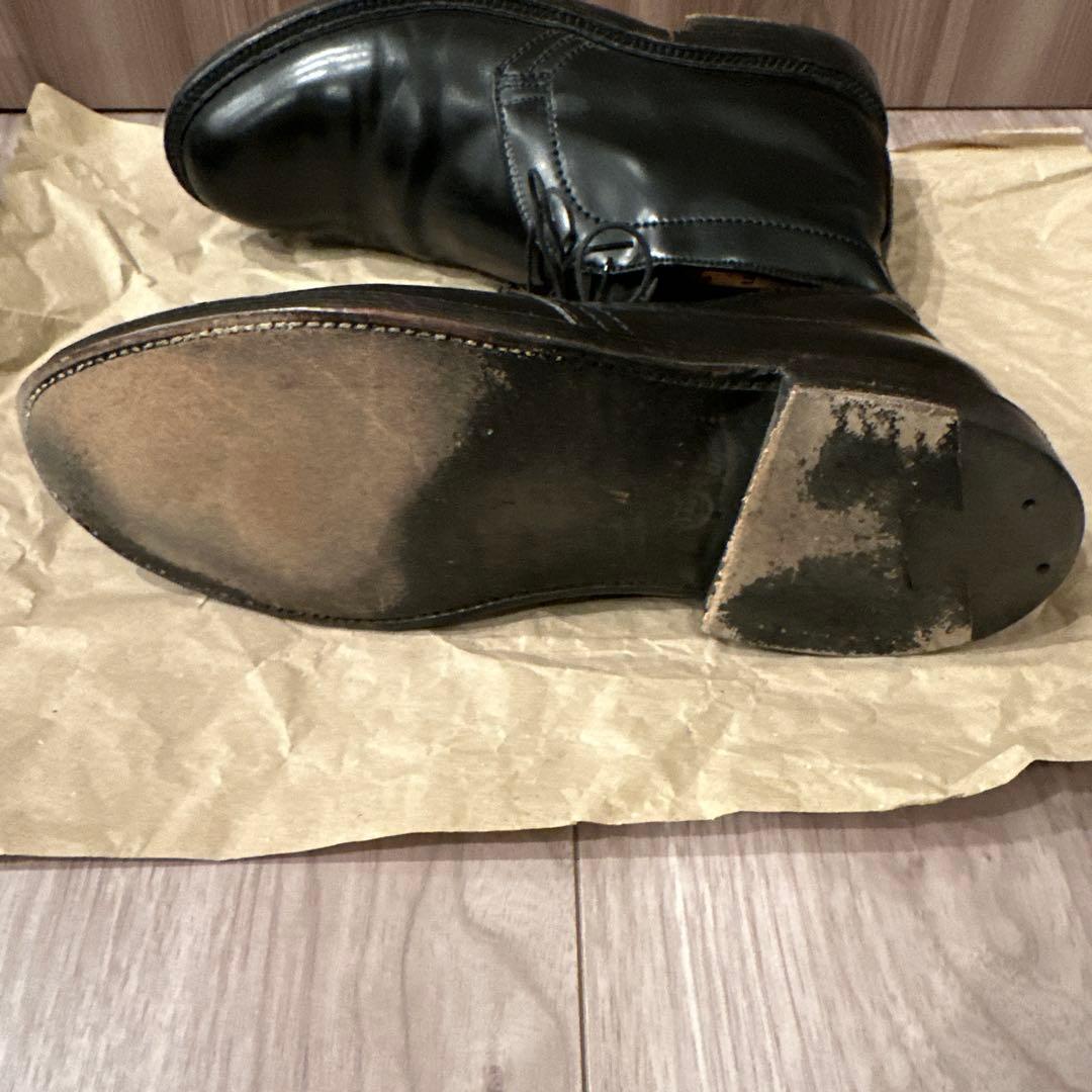 Alden チャッカブーツ 1340黒コードバン US8 シューツリー付
