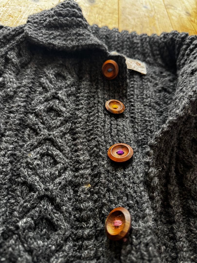 INVERALLAN インバーアラン 3a ダークグレー マルチカラーボタン L