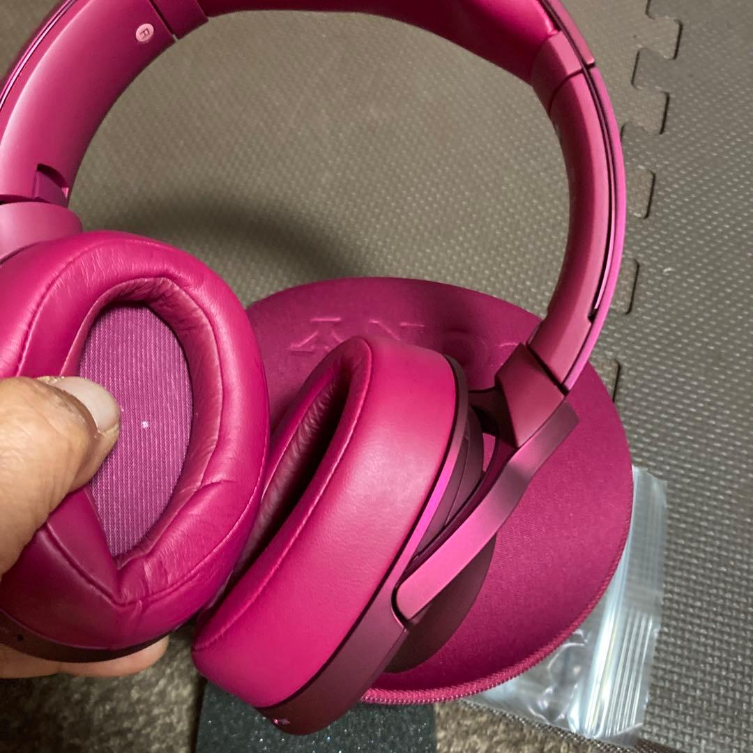 SONY ワイヤレスヘッドホン ワインレッド MDRー100ABN未使用品