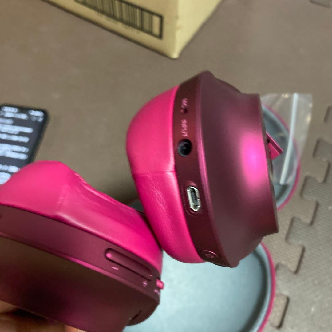 SONY ワイヤレスヘッドホン ワインレッド MDRー100ABN未使用品