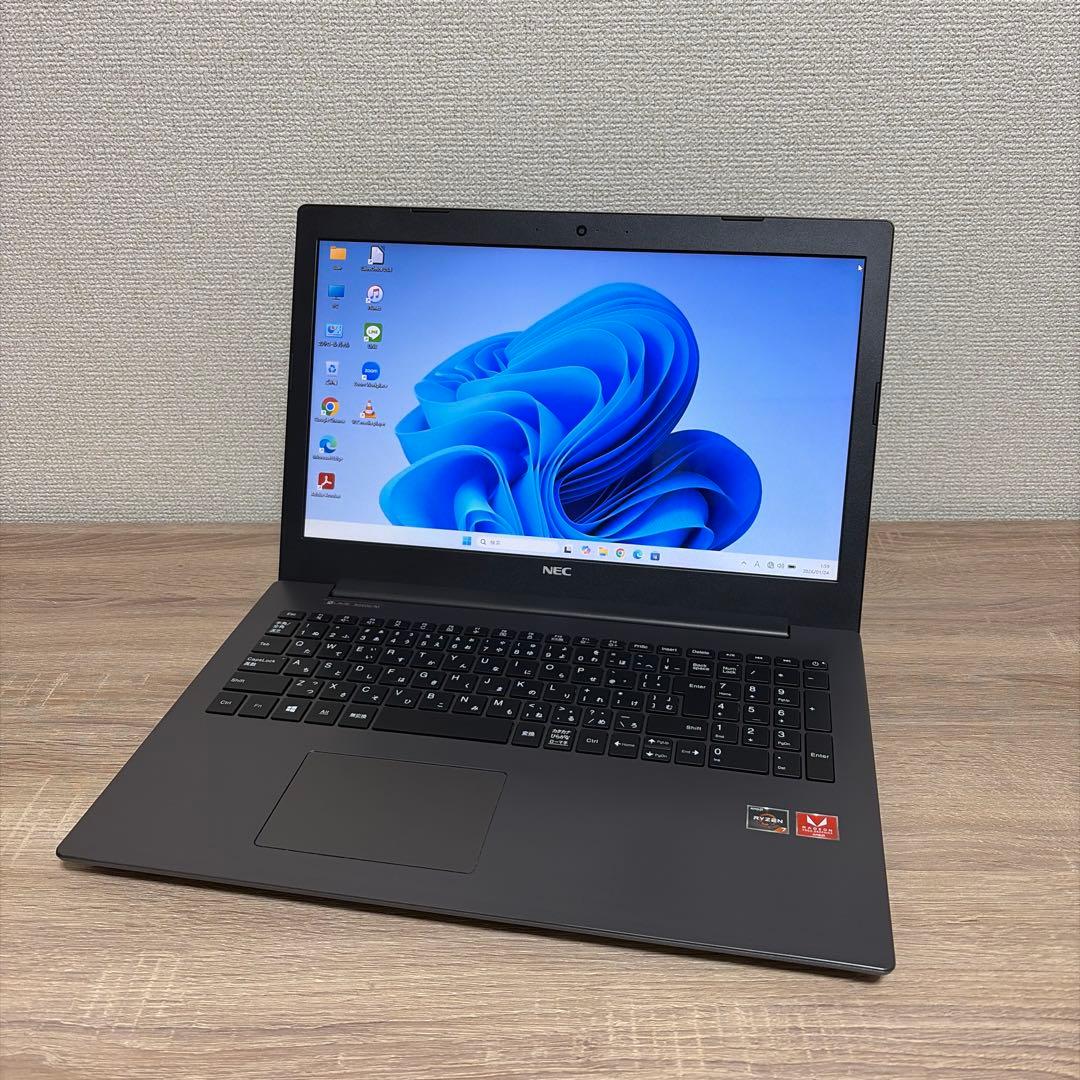 NEC ノートPC 15.6インチ 初期設定済SSD換装済