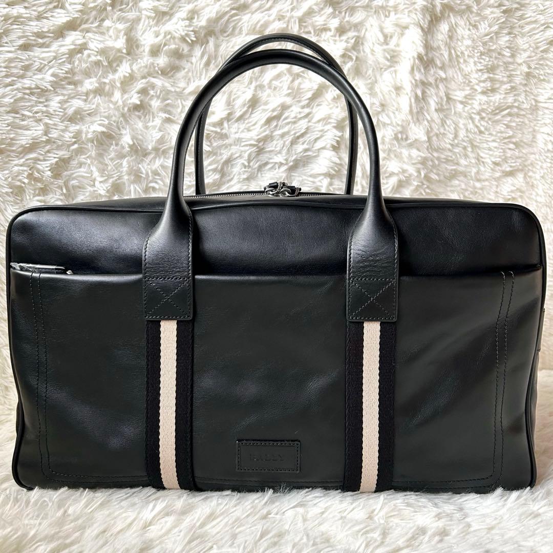 未使用　バリー　2way ボストンバッグ　ブラック