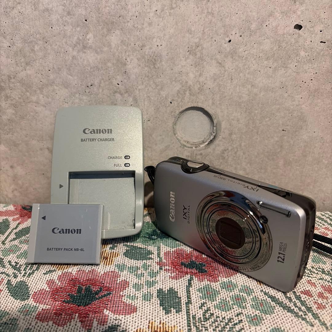 Canon IXY930 IS シルバー 動作確認済