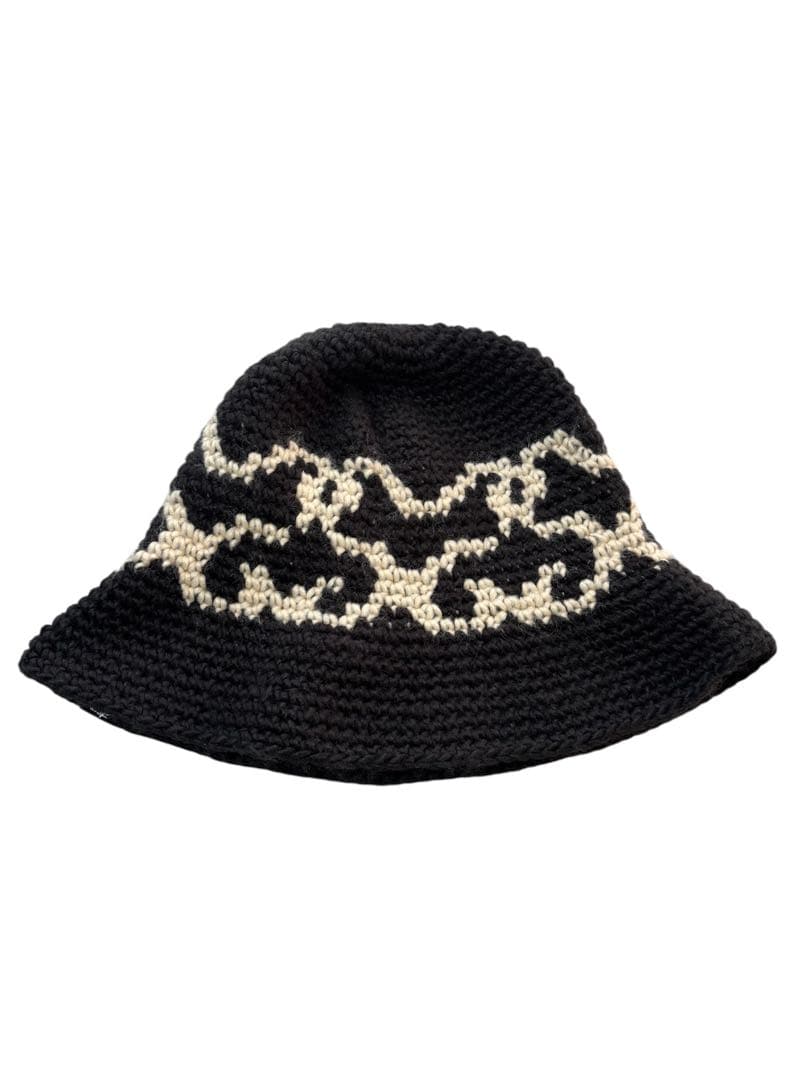 【希少】美品　stussy ステューシー　バケットハット　クラッシャーハット