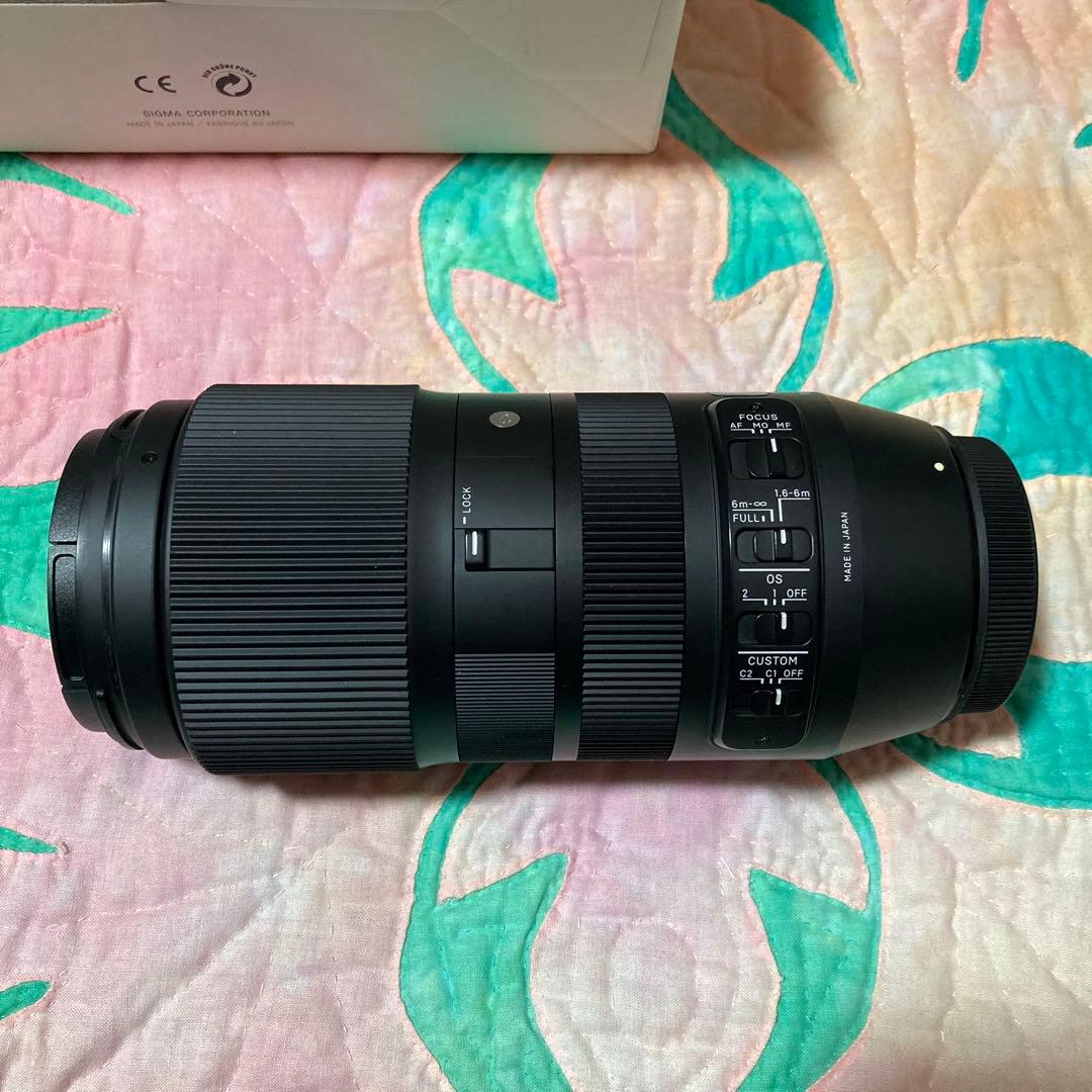 SIGMA 100-400mm F5-6.3 DG OS HSM ✴︎付属品セット