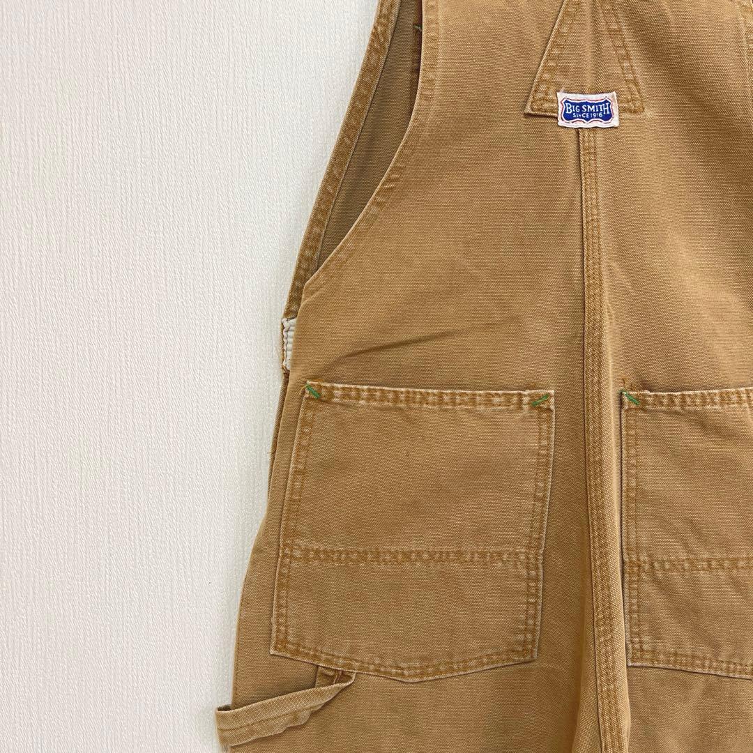 USA製 70s BIG SMITH ダック地 オーバーオール ビンテージ