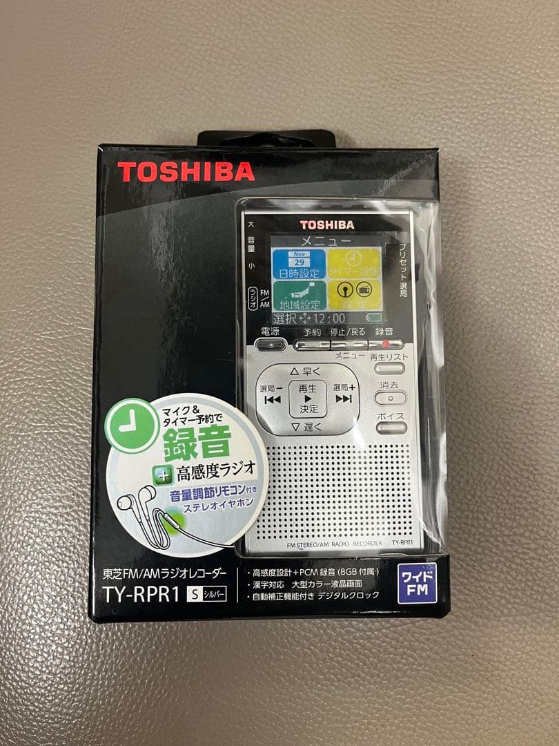 TOSHIBA TY-RPR1 FM/AMラジオ