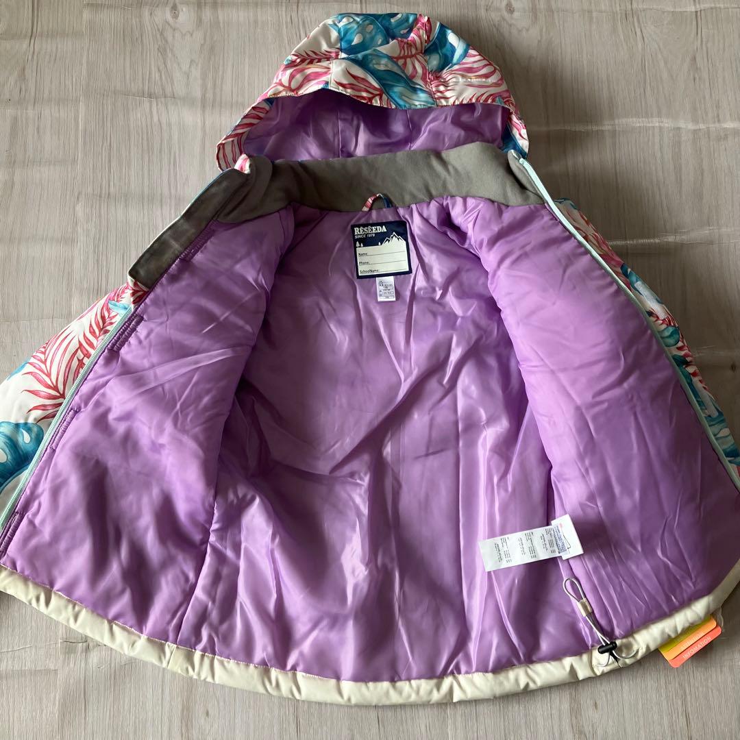 8C✨現行 新品 RESSEDA✨スキーウェア 上下セット キッズ130