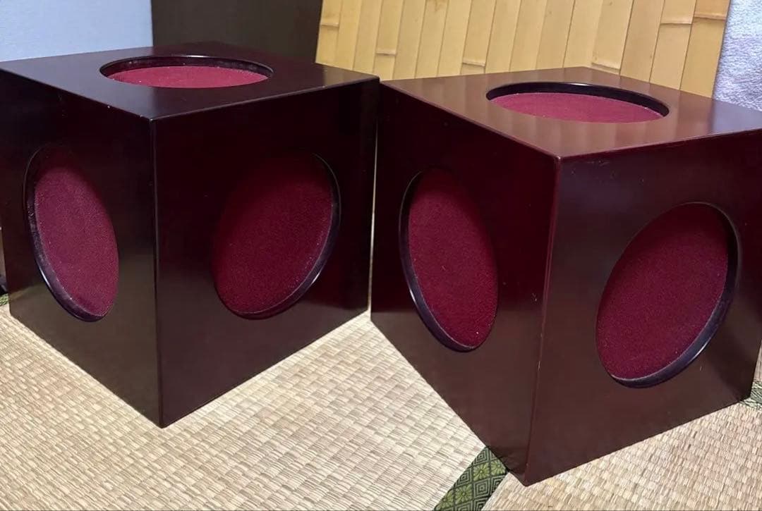 ヒランヤ木製キューブ3Dスピーカー【価格大幅見直し】