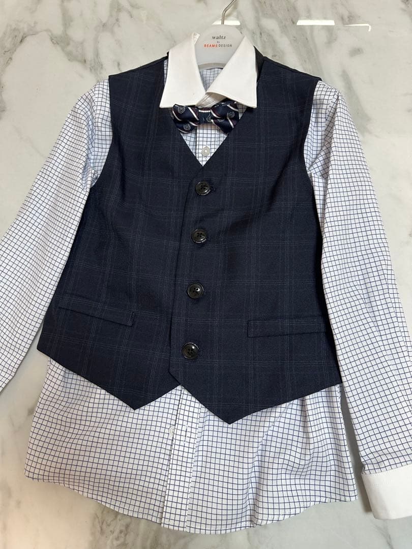 Waltz by BEAMS DESIGN チェック柄スーツ セット