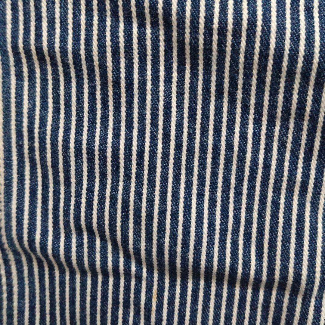 90's OSHKOSH オーバーオール USA製 ヒッコリーストライプ