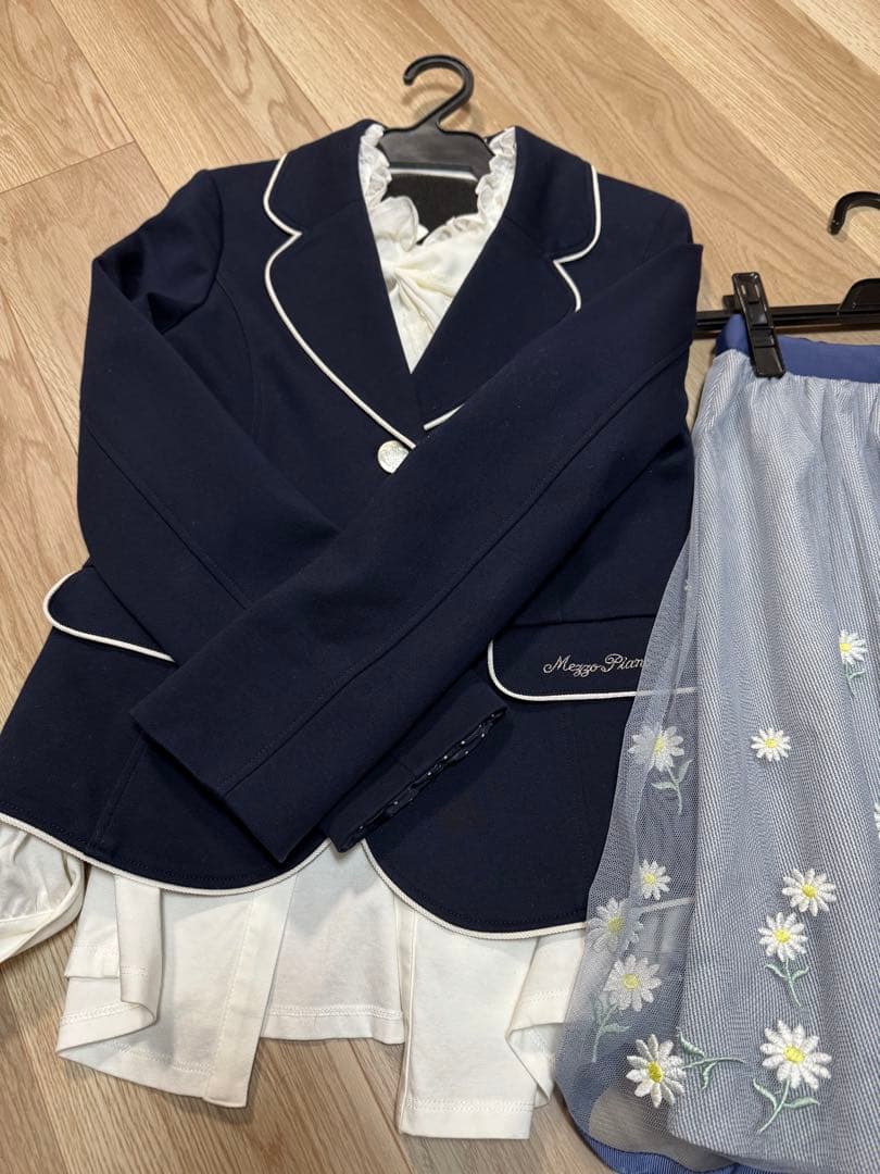 値下げ　メゾピアノジュニア　フォーマル3セット　160サイズ