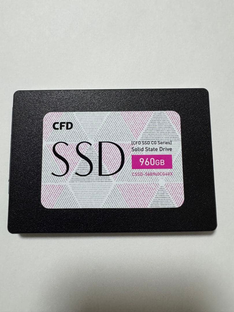 外付けハードディスク・ドライブ CFD 960GB SSD CSSD-S6B960CG3VX