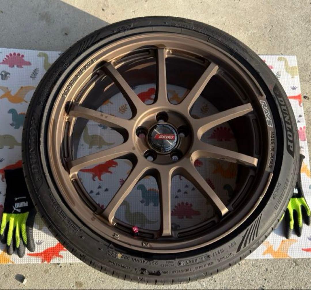 RAYS gramLIGHTS 57NR GR86 18インチ 4本セット