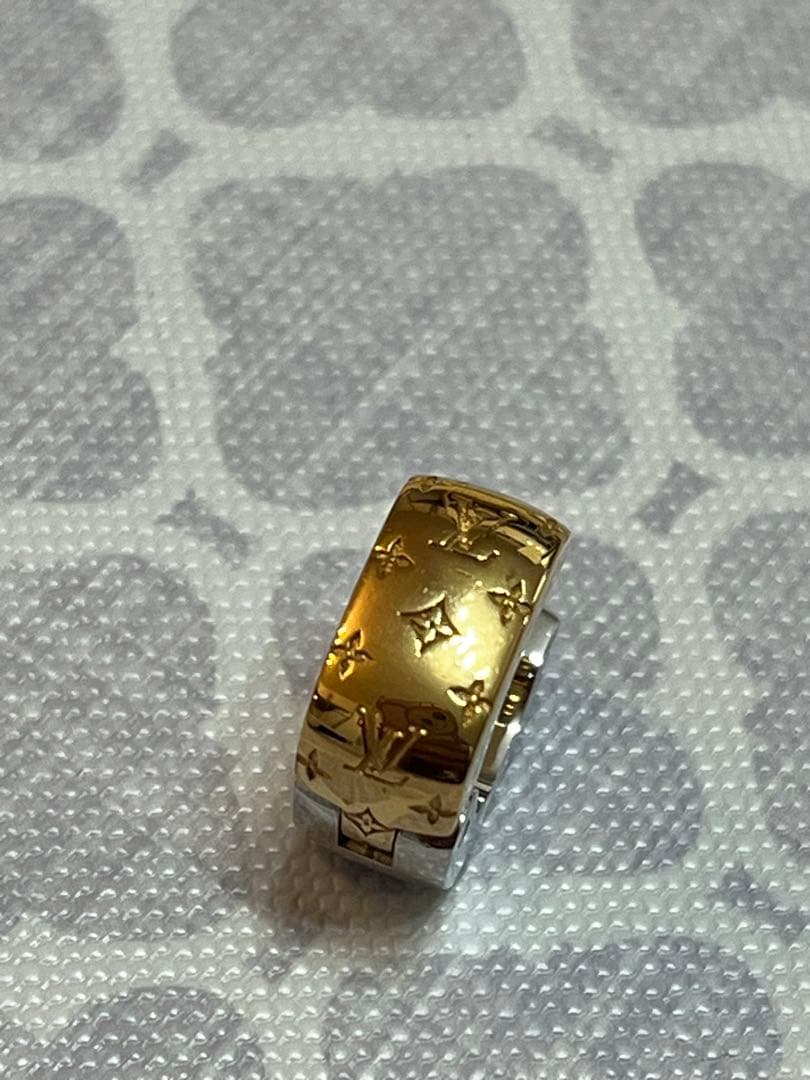 美品　LOUIS VUITTON ブックドレイユ・ナノグラム ピアス 片方