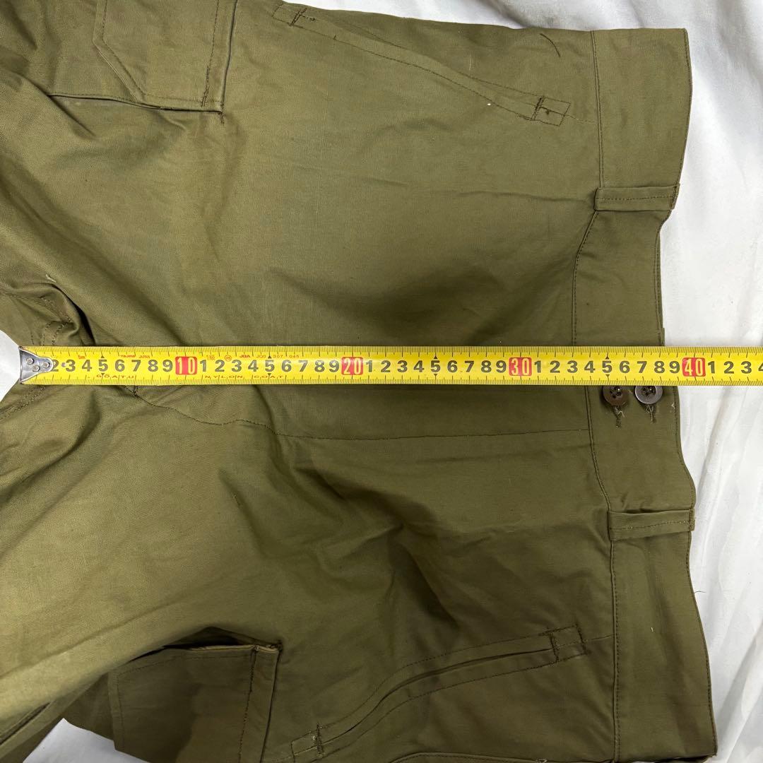 希少 実物 新品 デッドストック フランス軍 M-47 カーゴパンツ 前期型