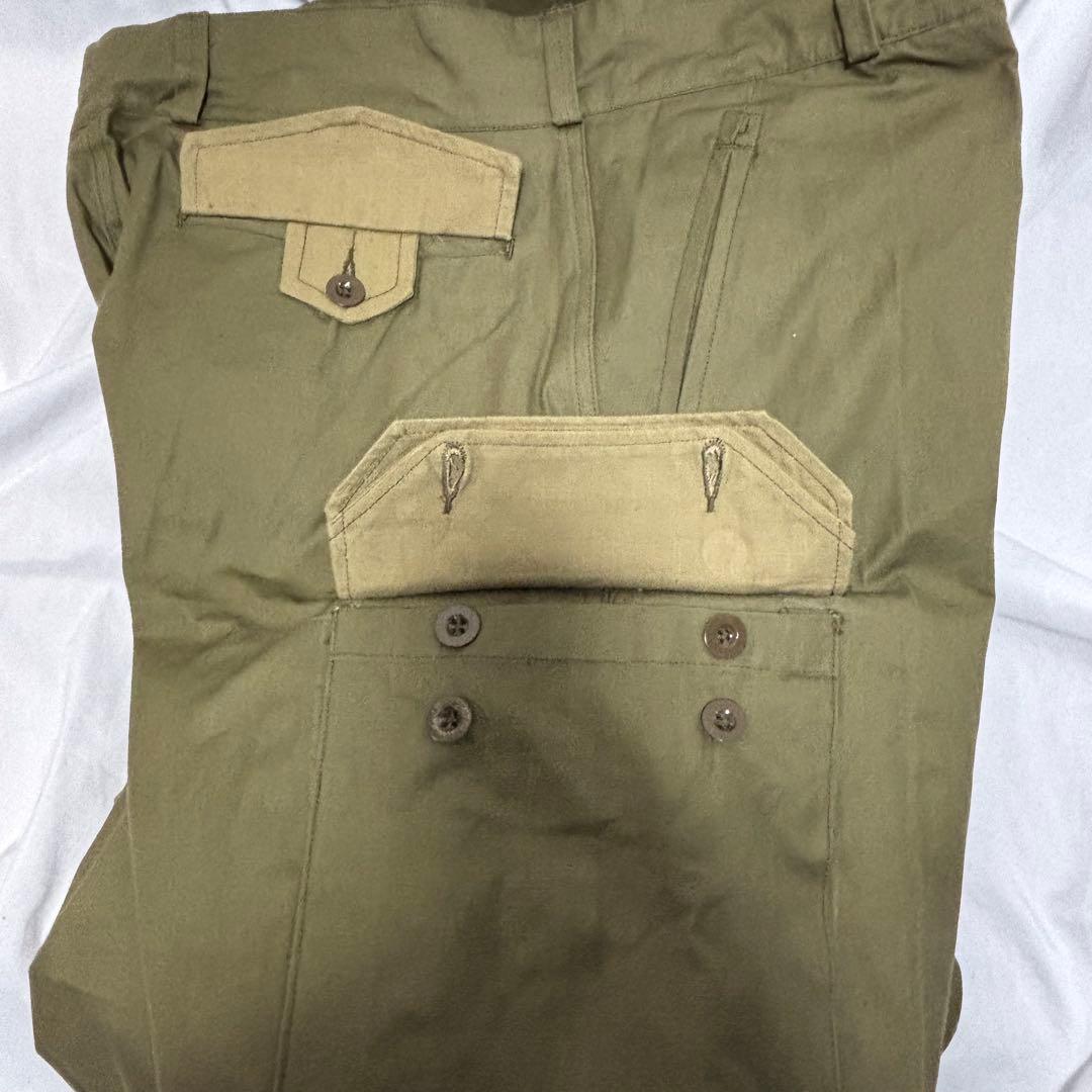 希少 実物 新品 デッドストック フランス軍 M-47 カーゴパンツ 前期型