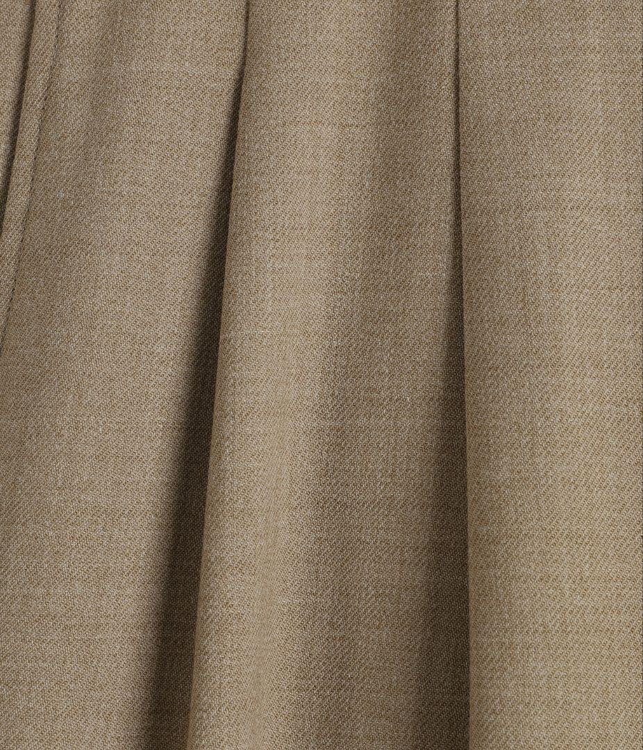 【新品未使用品】marka 2タックミリタリートラウザーズ ポリエステル ウール