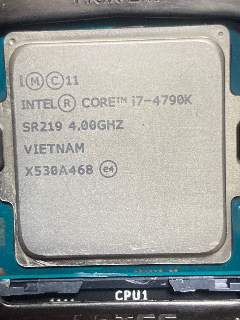 マザーボード i7-4790k MSI Z97 Gaming 7 RAM16GB SSD