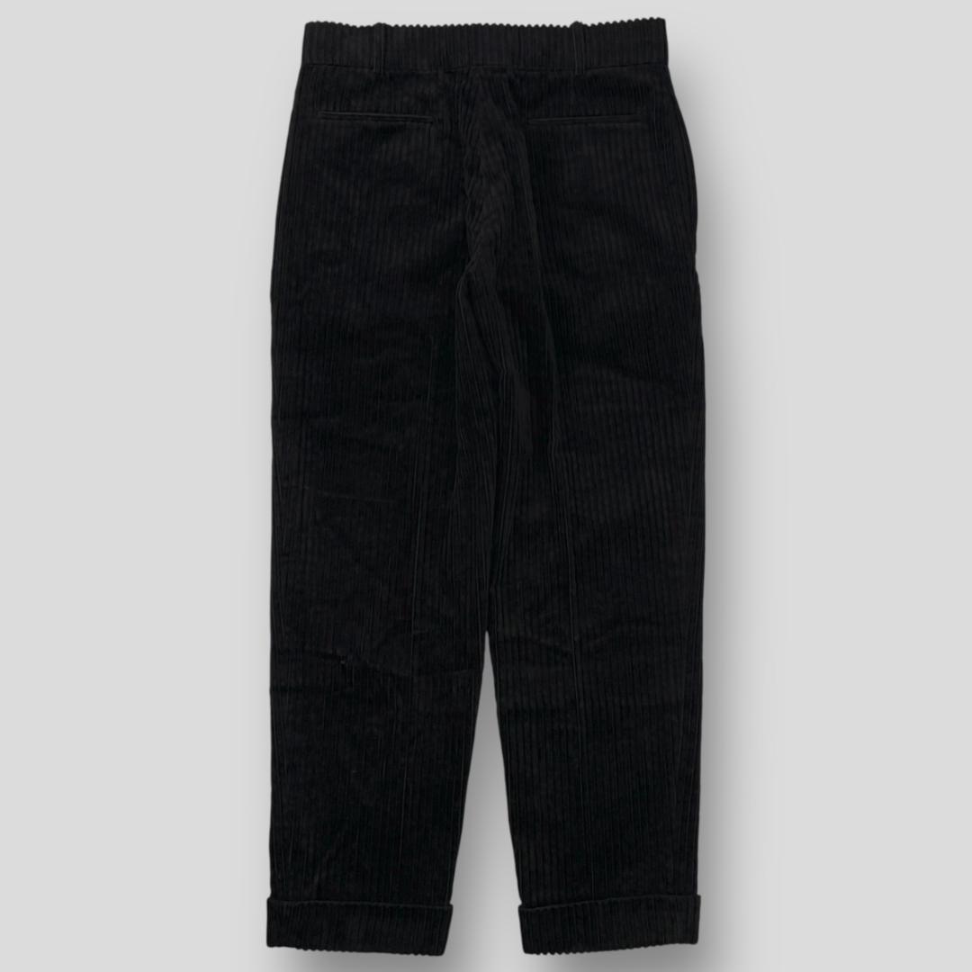 極美品 SAINT LAURENT PARIS 1タックコーデュロイトラウザーズ