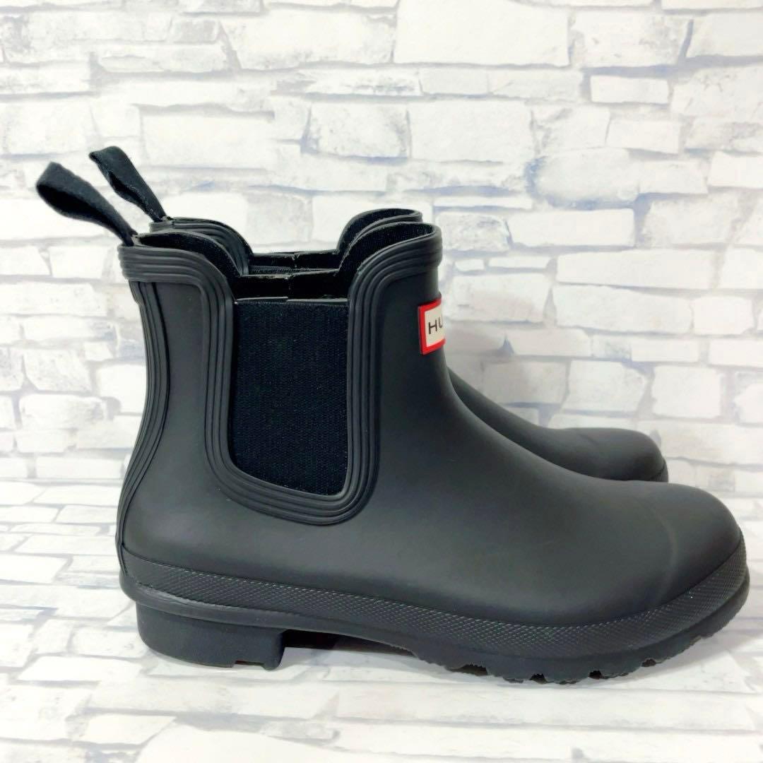 新品 HUNTER ハンター サイドゴア チェルーシー レイン ブーツ 梅雨