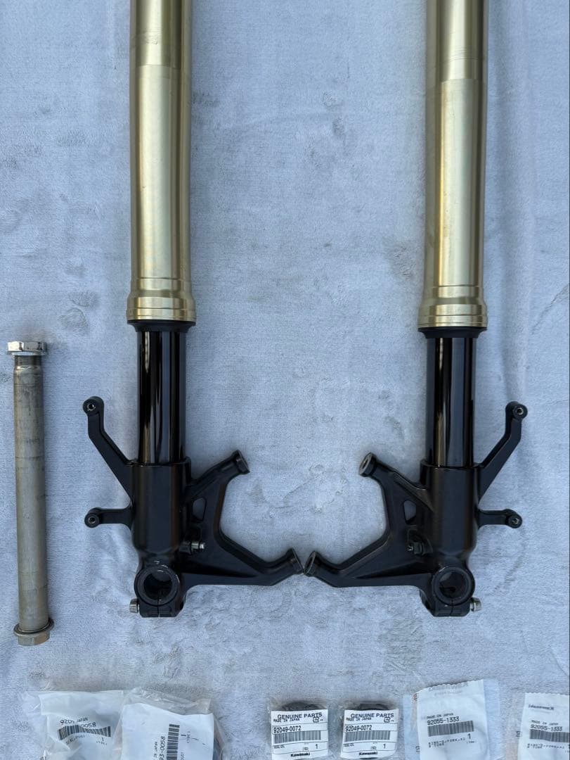 ZX-10R D型 純正フロントフォーク ZZR1400 / ZX-14