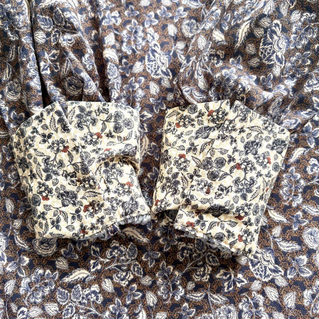 美品✨ 北欧暮らしの道具店 暮らしにときめき 大人のための柄ワンピース