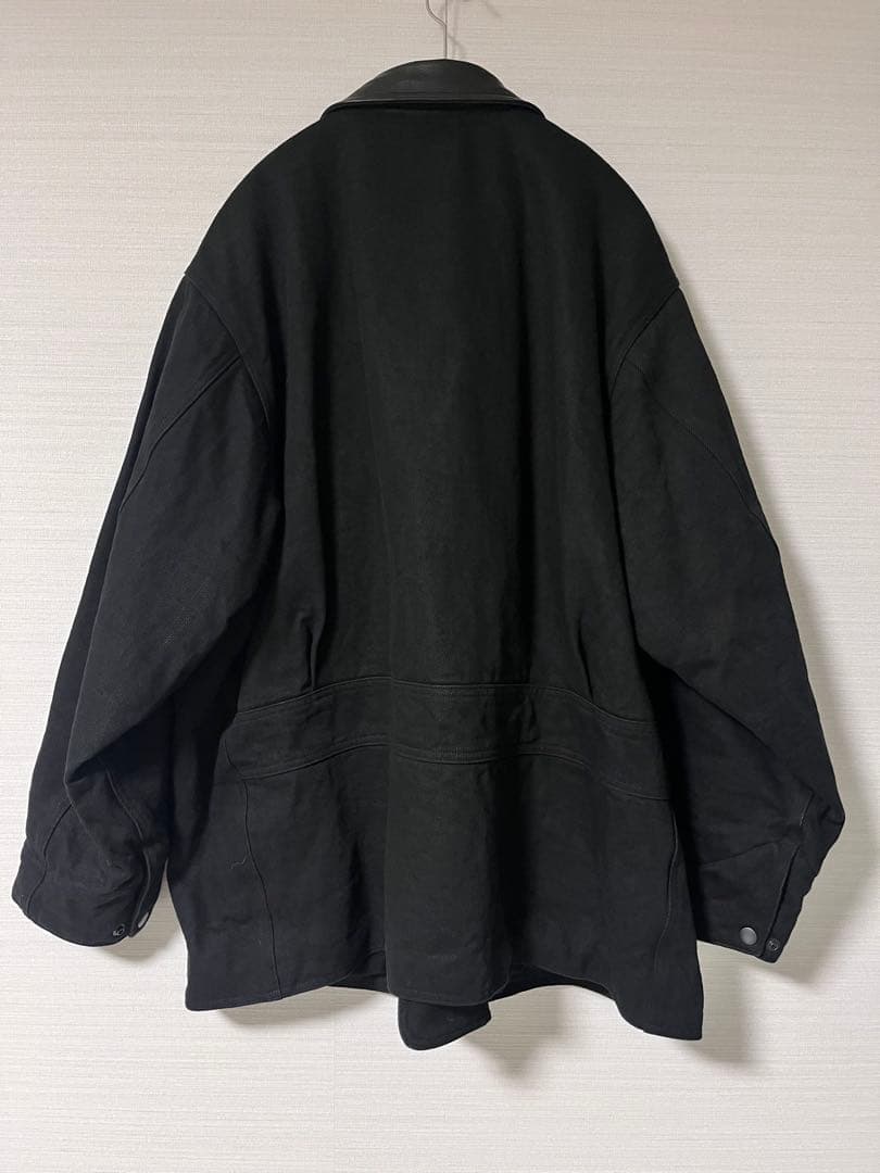 COMOLI 25AW デニムレザーワークジャケット